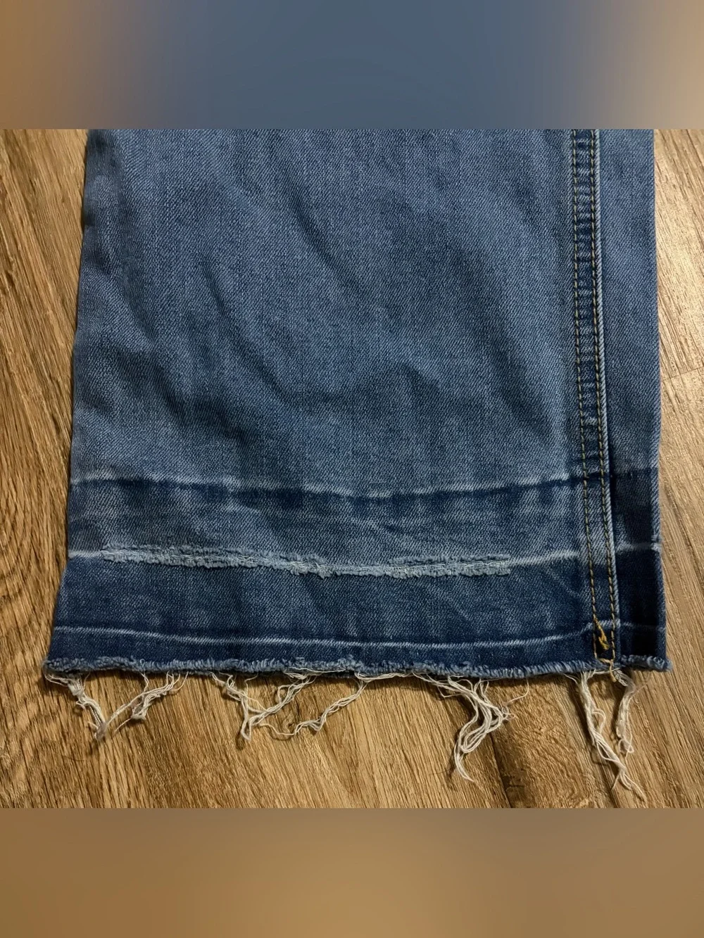 Cato (Charlotte) - Wide Leg Denim Jeans - Size 12